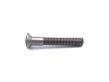 Countersunk Wheel Screw Slotted Head 6mm - Steel - 6x1.00